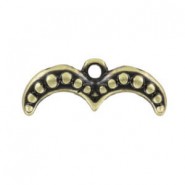 Cymbal ™ DQ metall Abschluss Avolathonisi für Ginko Perlen - Antik Bronze